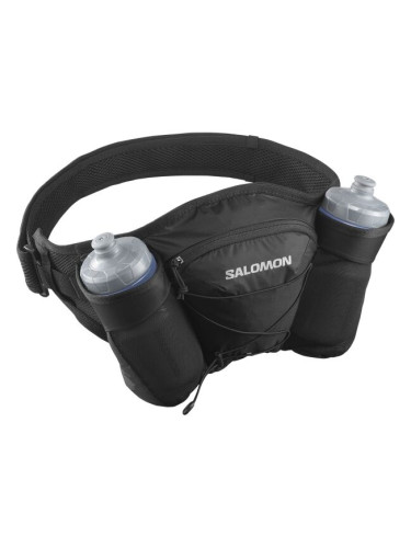 Salomon CROSS BELT 2 BOTTLES Универсална чантичка за кръста, черно, размер