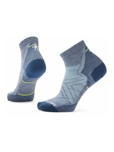 Smartwool RUN ZERO CUSHION ANKLE SOCKS Дамски чорапи за спорт, светлосиньо, размер