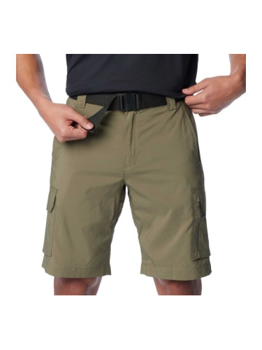 Columbia SILVER RIDGE UTILITY CARGO SHORT Мъжки шорти, khaki, размер