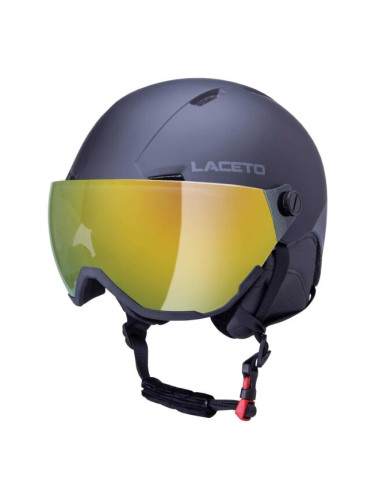 Laceto TEMPESTA Скиорска каска, черно, размер (62 - 63)