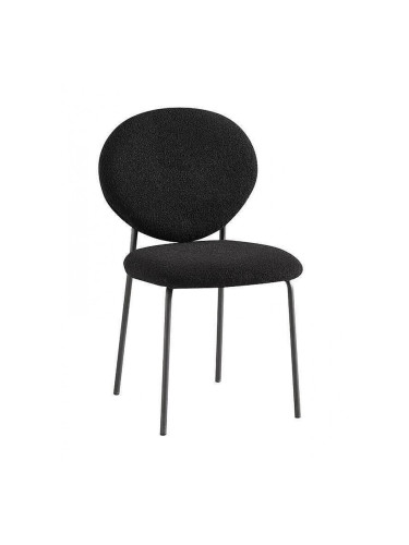 Трапезен стол Мебели Бодган К322-Е20, черен