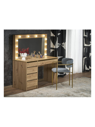 Тоалетка BM-Hollywood XL 1, MDF,  дъб артисан