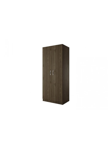 Двукрилен гардероб Мебели Богдан Модел 1007, Oрех адмирал