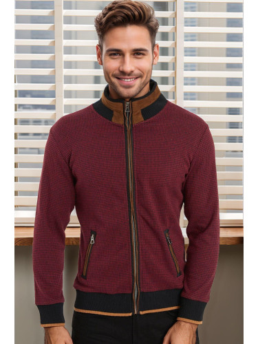 Мъжки суитшърт Dewberry, бордо