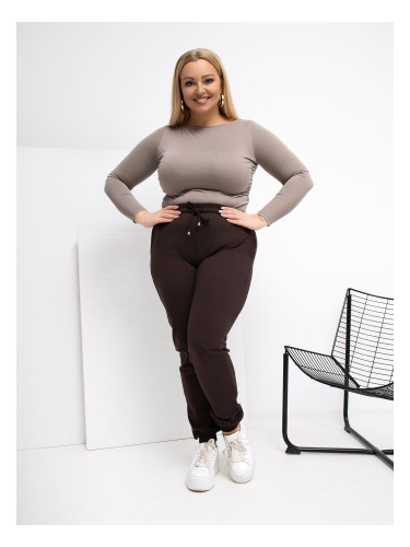 Тъмнокафяви спортни панталони