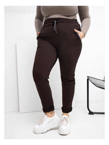 Тъмнокафяви спортни панталони