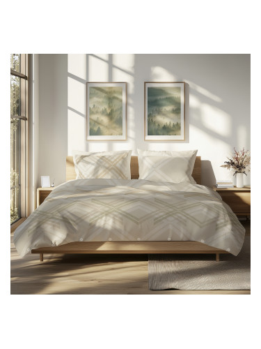 Спален Комплект ДЖАСПЪР, 100% Памук Ранфорс, 3 части