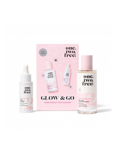 КОМПЛЕКТ ONE, TWO, FREE! Glow + Go Duo Set 24 - часов крем дамски  
