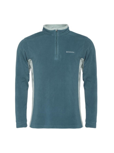 Columbia KLAMATH RANGE II HALF ZIP Мъжка блуза, синьо, размер