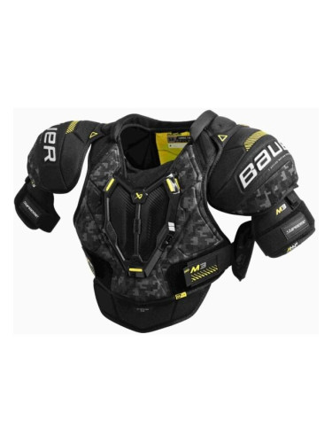 Bauer SUPREME M3 SHOULDER PAD-INT Хокеен юношески протектор за ръмена, черно, размер
