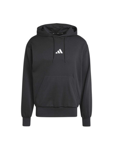 adidas ESSENTIALS FEELCOZY HOODIE Мъжки суитшърт, черно, размер XXL