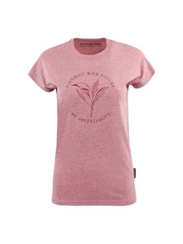 ALPINE PRO ISEBA Дамска тениска, розово, размер