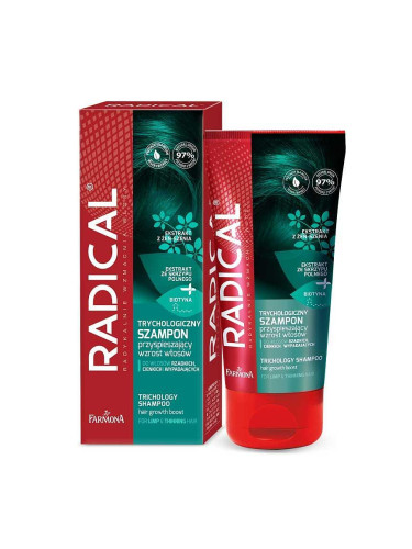Трихологичен Шампоан-Бустер С Женшен Farmona Radical Outlet