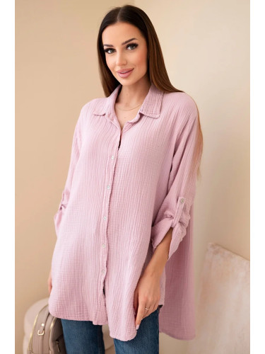 Риза от памучен муселин Kesi Włoski