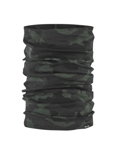 Bula PRINTED WOOL TUBE Универсален вълнен шал, черно, размер