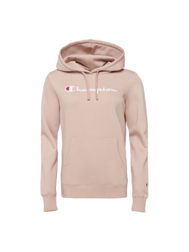 Champion HOODED Дамски суитшърт, бежово, размер