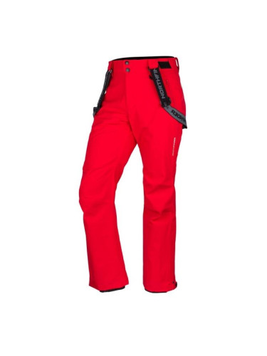 Northfinder BRIAR Мъжки панталони за ски, червено, размер