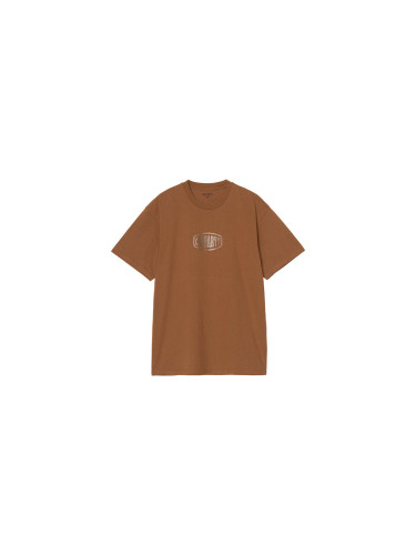 Carhartt WIP S/S Four Star T-Shirt Brown Мъже - Тениски Carhartt WIP - Кафяв - I035443_HZ_XX-L - Size: L