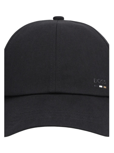 Черна шапка Boss