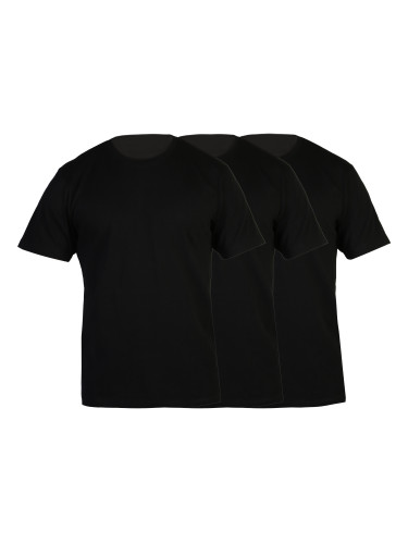 Черна тениска Off-White, комплект от три броя