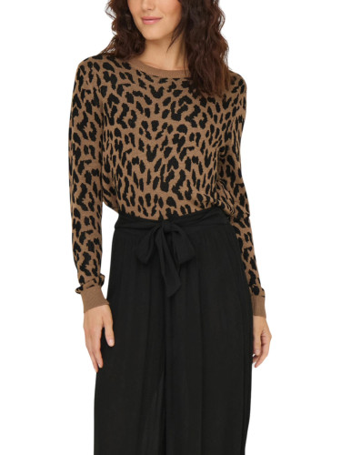 Само леопардов пуловер