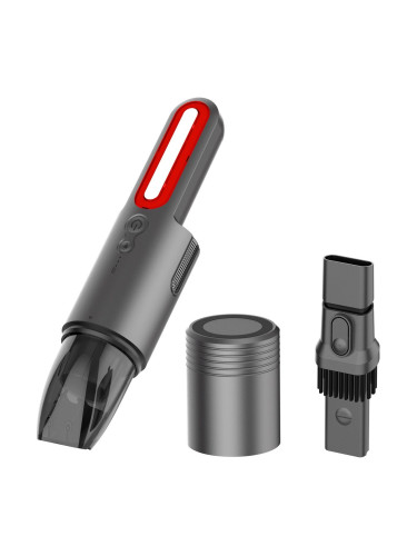 Портативна безкабелна прахосмукачка с LED фенер и SOS аварийна светлина Xmart V8