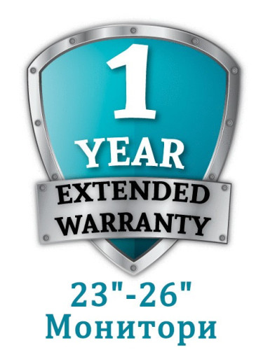 Една Година Допълнителна Гаранция за 23-26 Инчов Монитор