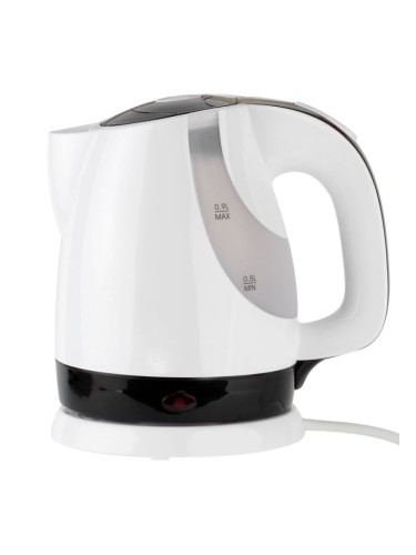 Електрическа кана Voltz V51230F, 1300W, 900 ml, Мерителна скала, Бял/черен