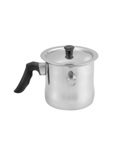 Млековарка Kinghoff KH 3110, 1 литър, 18 см, Инокс, Сребрист