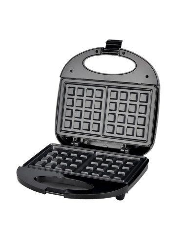 Гофретник Esperanza EKT008, 1000W, Незалепващо покритие, Черен