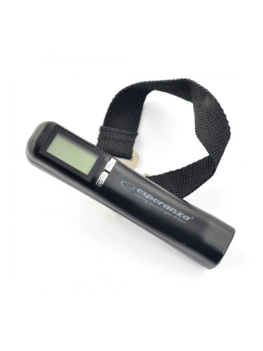 Електрона везна за багаж Esperanza ETS001, До 50 кг, Черна