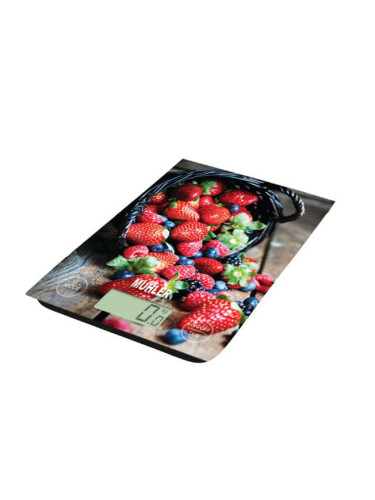 Везна Muhler KSC-2027 ел.кухненска, Berry, 5kg