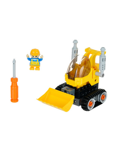 Конструктор булдозер, 19 части