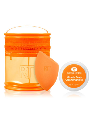 Real Techniques Miracle Blend + Cleanse Set комплект за почистване на четки