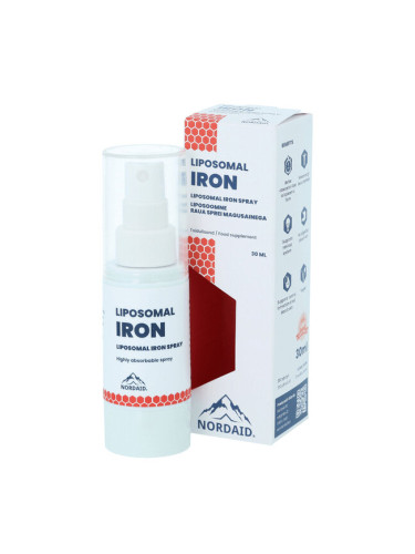 Липозомно Желязо спрей за уста 30 ml | Nordaid
