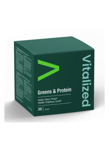 Зелени храни + протеини 30 сашета | Vitalized