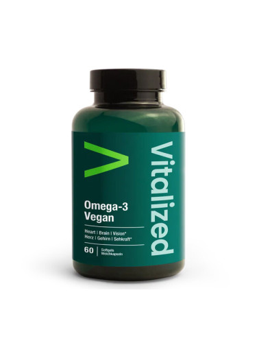 Омега-3 от водорасли 60 капсули | Vitalized