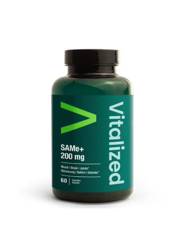 САМ-е 200 mg + витамин С, В6, В12 и фолиева киселина 60 капсули | Life Extension