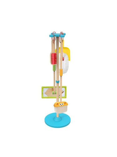 Детски комплект за почистване Tooky Toy - "Малката домакиня"