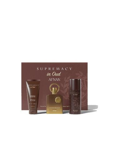Afnan Supremacy In Oud к-кт EDP 100 ml + дезодорант 150 ml + душ гел 150 ml