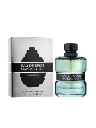 Fragrance World Mark & Victor Eau De Spice Pour Homme Мъжки парфюм 100 ml