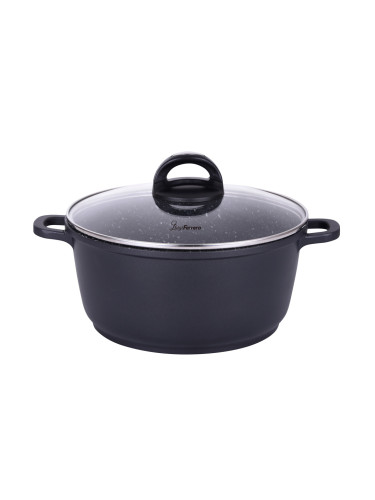 Тенджера Luigi Ferrero Hanna FR-245M 24x11.5cm, 4.4L, лят алуминий