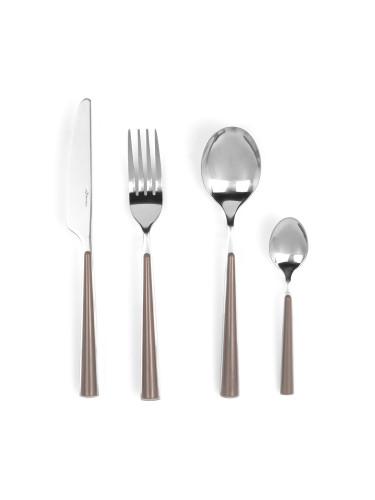 Комплект прибори за хранене  LF NORSK FR-2441CS 24 ч., светлокафяв