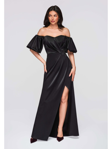 Макси вечерна рокля с корсет