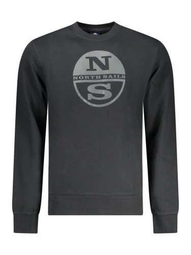 Черен суитшърт North Sails