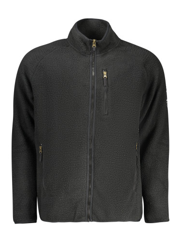 Мъжки суичър с цип от полар