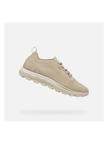 Бежови мъжки маратонки Geox Spherica