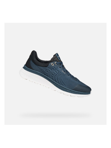 Тъмносини мъжки маратонки Geox Spherica Actif X1