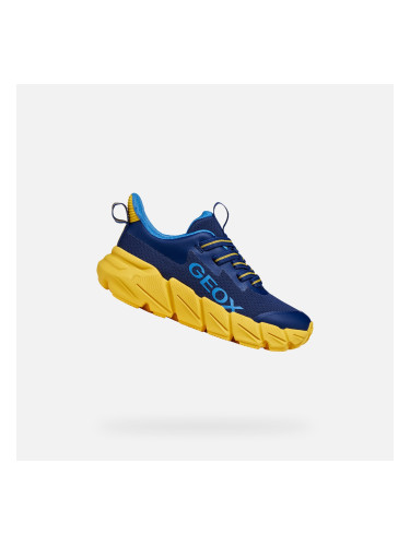 Тъмносини кецове Geox Flexyper Fast за момчета