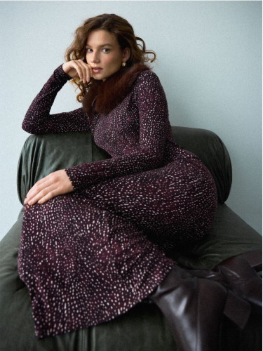 Mohito - Макси рокля - тъмно кафяво